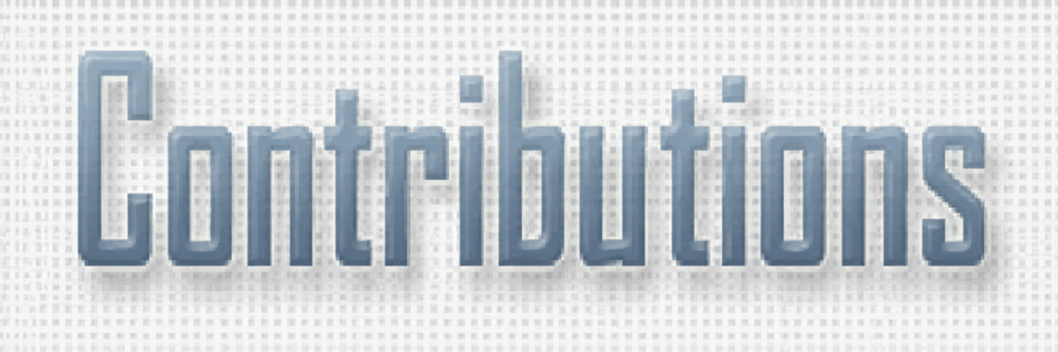 Contributions